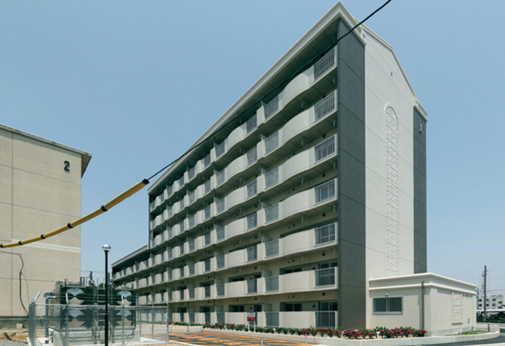 県営鷲塚住宅建築工事（第1工区）|植村産業株式会社